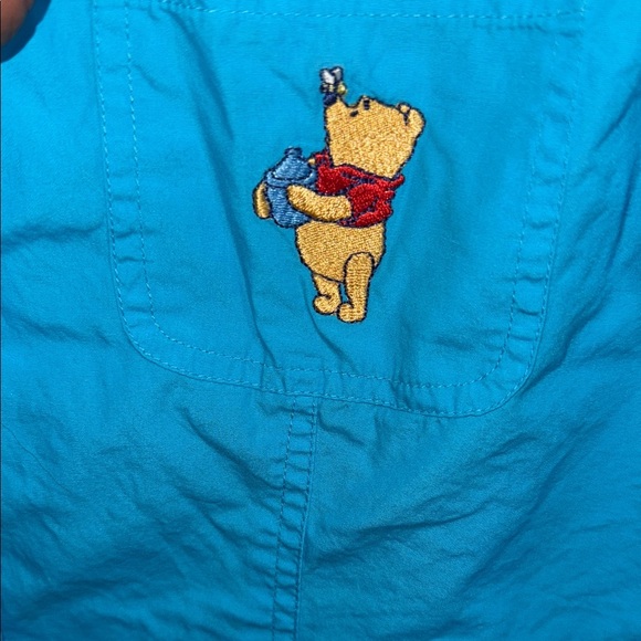 Disney Women's Turquoise Button Down Shirt - Picture 4 of 5